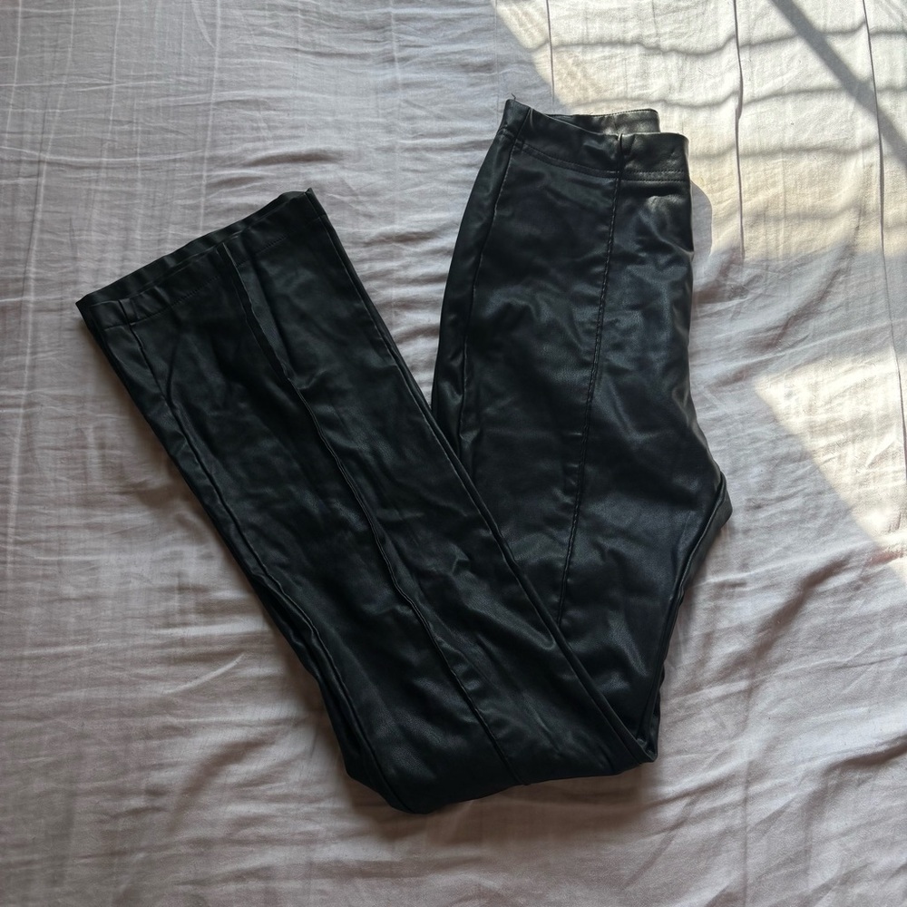 SHEIN Black Flare Pants